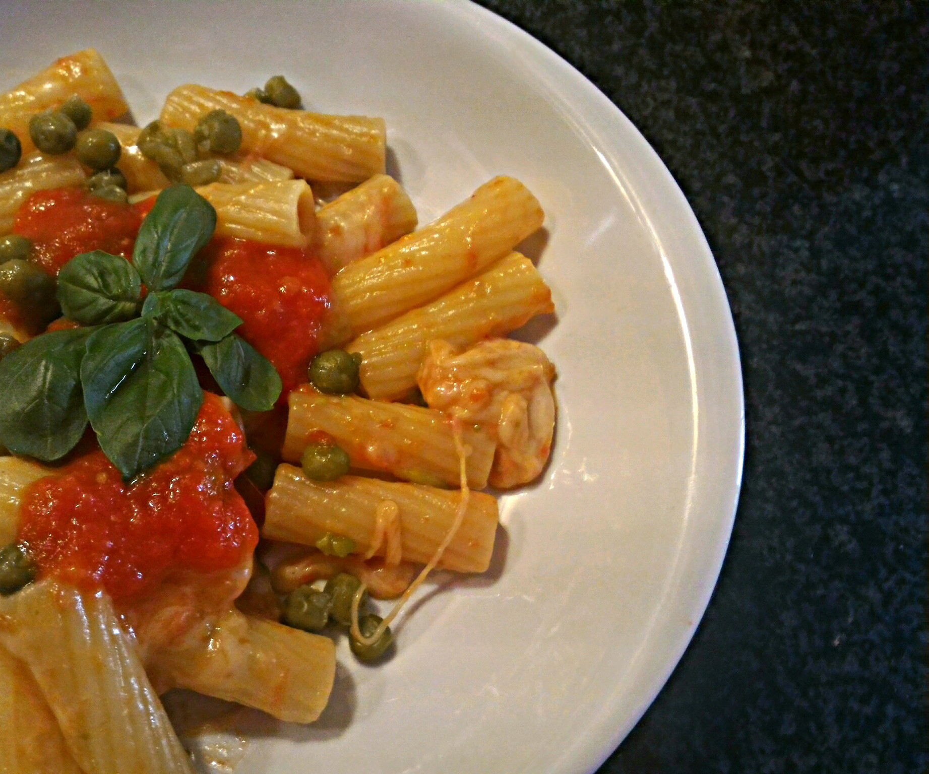 Timballo di rigatoni in padella