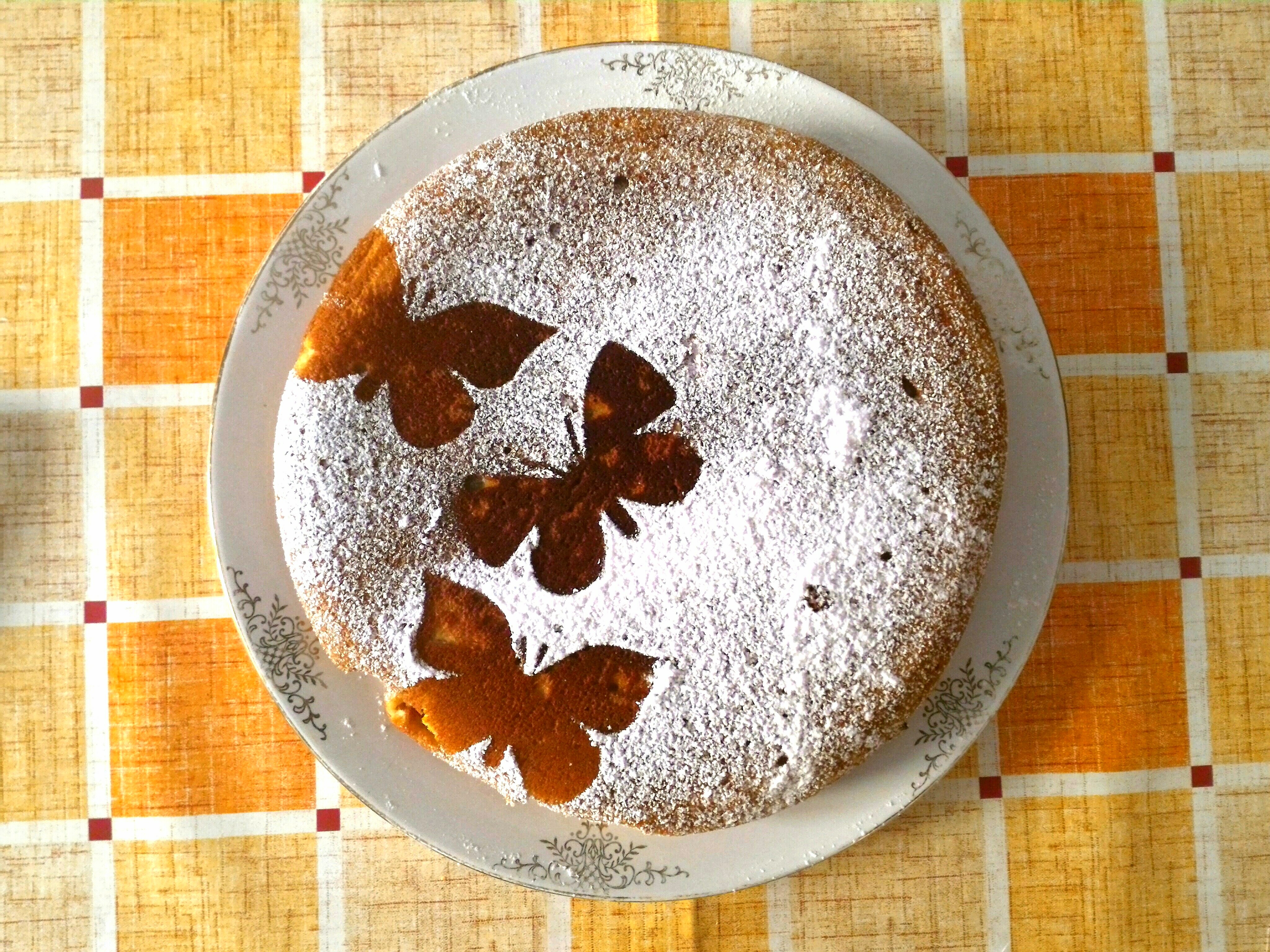 Torta con farina di riso e castagne