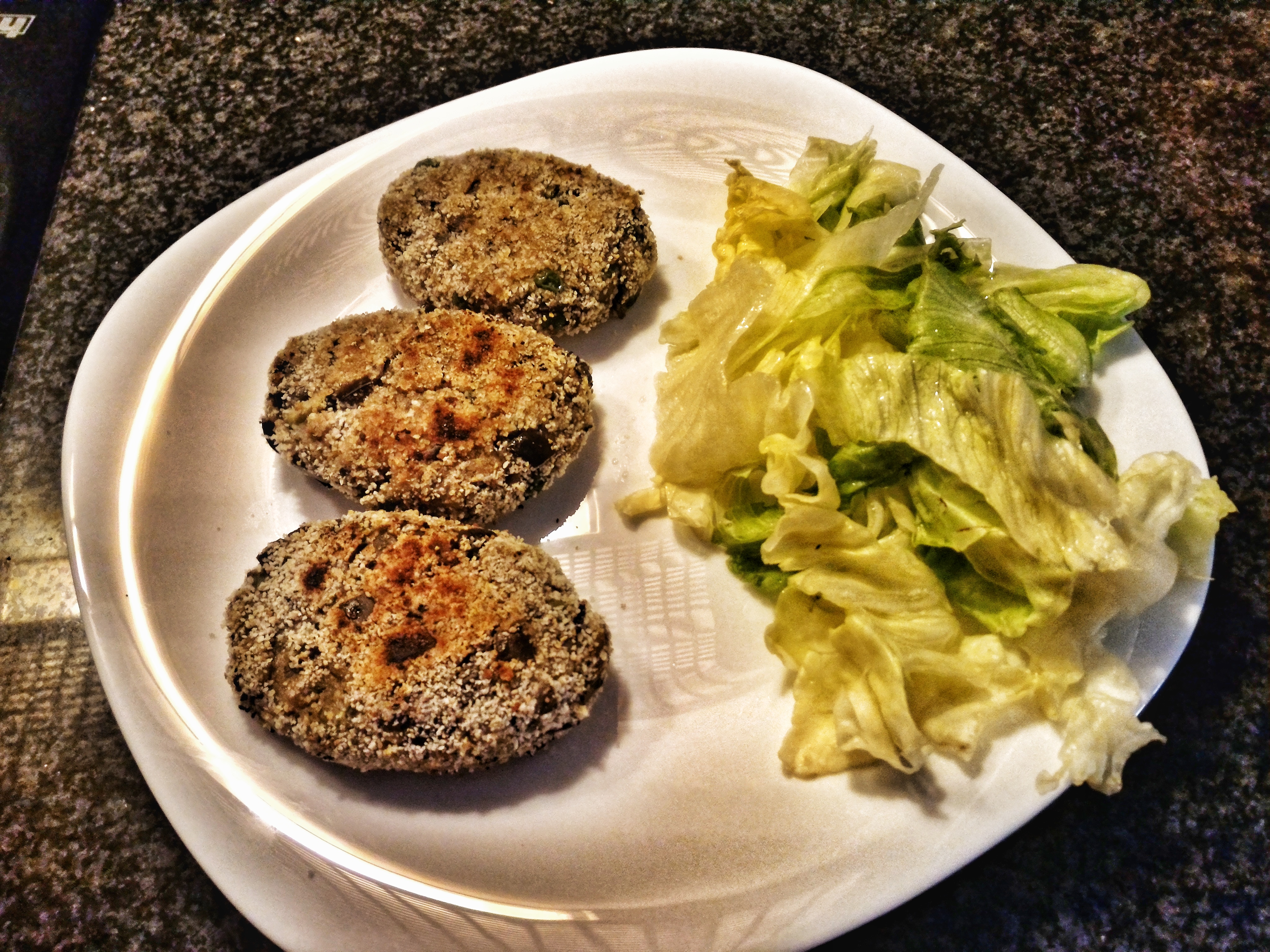 Hamburger di verdure al forno