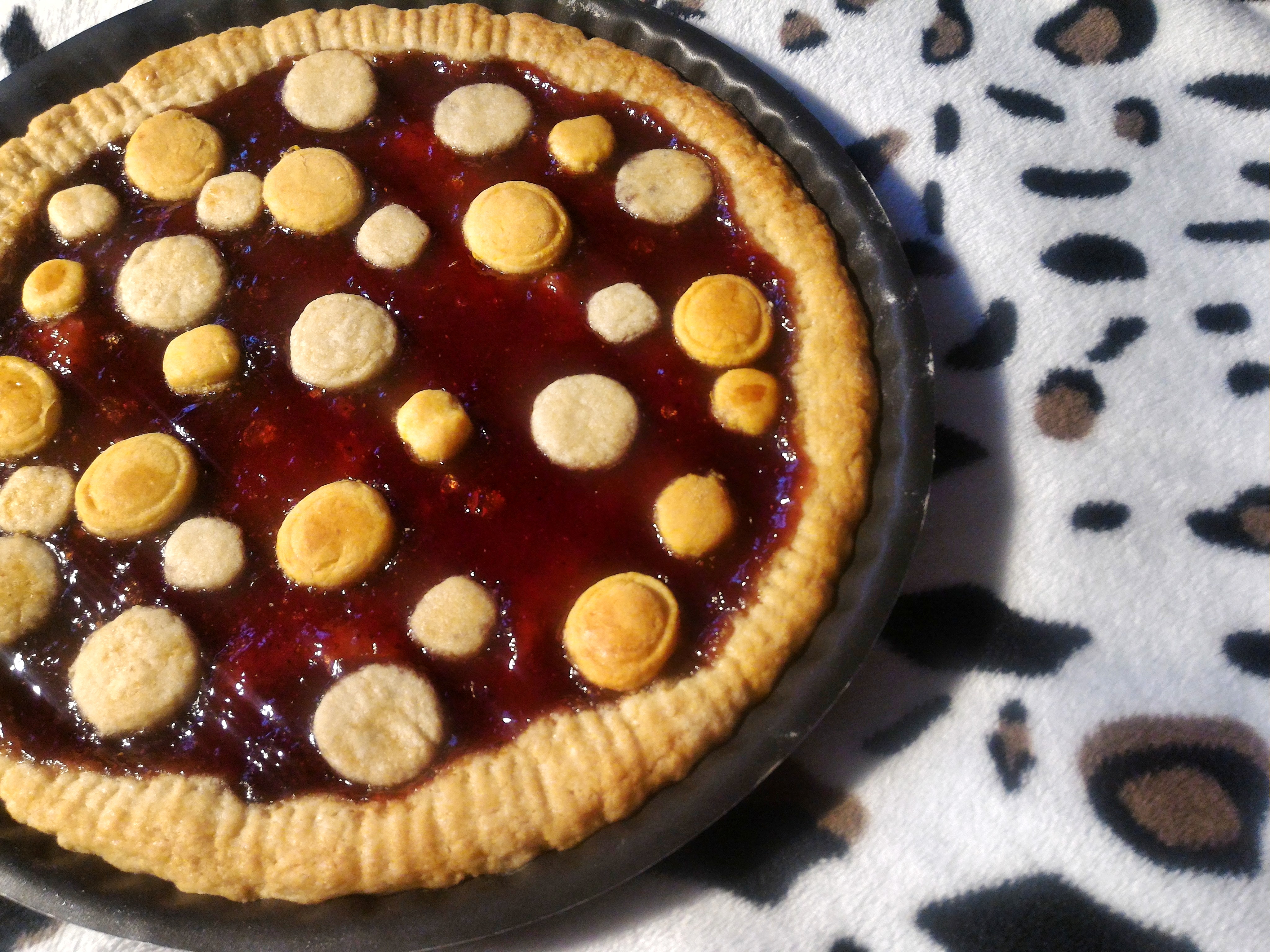 Auguri nonni! Crostata con composta d’uva